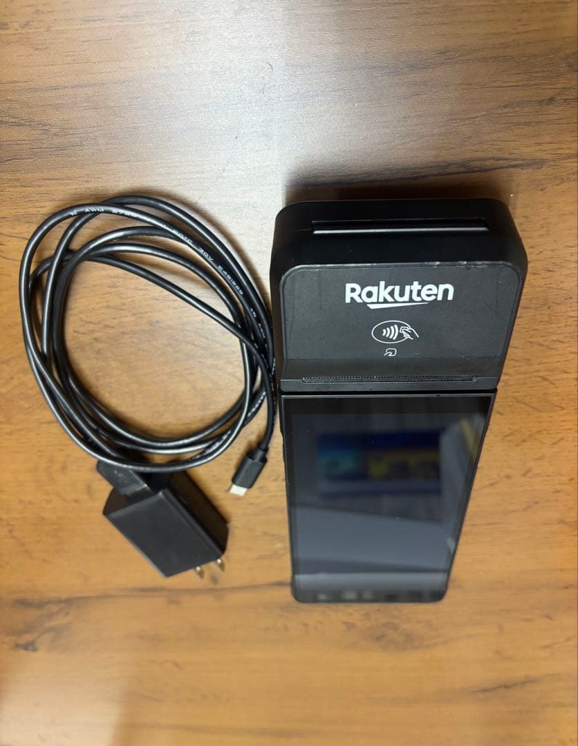 楽天ペイターミナル☆充電器付き☆ブラック☆ジャンク品 - メルカリ
