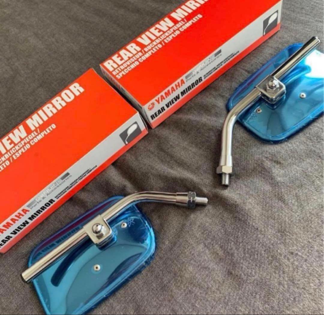YAMAHA ヤマハ SR400 SR500 初期型 ミラー 左右セット YAMAHA ヤマハ SR400 SR500 初期型 純正ミラー 左右セット 2H6 1JR 2J2