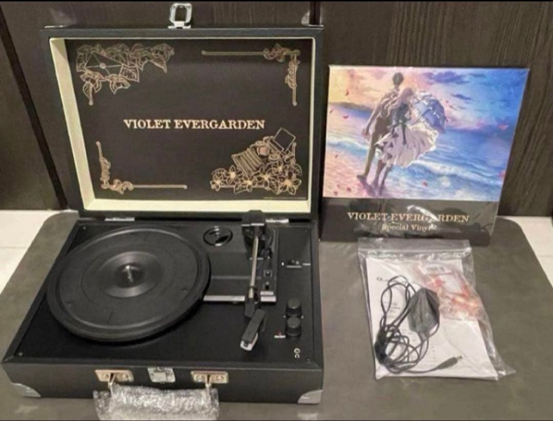ヴァイオレット・エヴァーガーデン×ONKYO ターンテーブル 新品未使用品