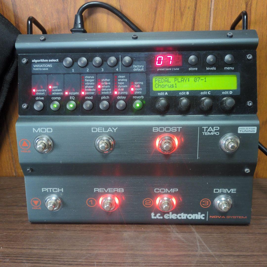 t.c. electronic Nova System 純正ショルダーケース付