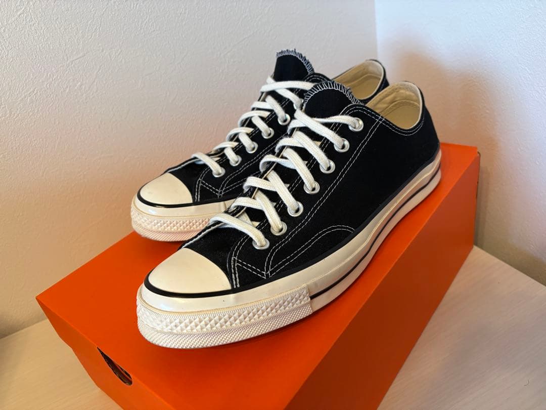 CT70 ブラック ローカット 28cm 美品 - メルカリ