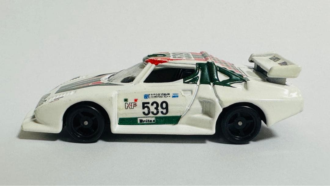 トミカ　ランチアストラトス　ターボ　日本製　No.F66 黒シート ミニカーショップ ケンボックス トミカ 青箱☆F66-2-9☆ランチア