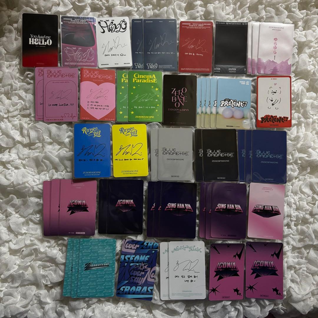 ♡不要❌ZEROBASEONE ゼベワン ハンビン まとめ売り ⭐️プロフ必読