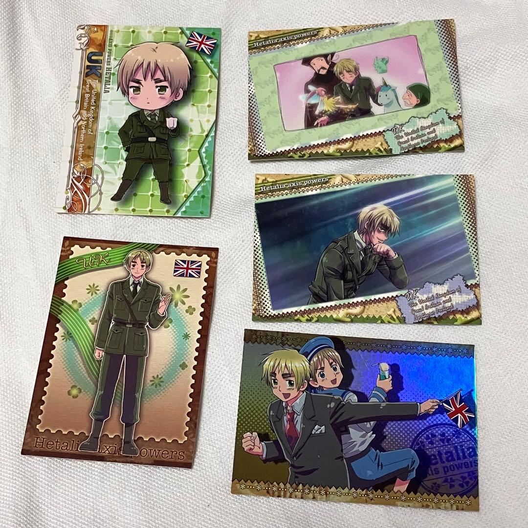 ヘタリア トレカ イギリス 5枚セット - メルカリ