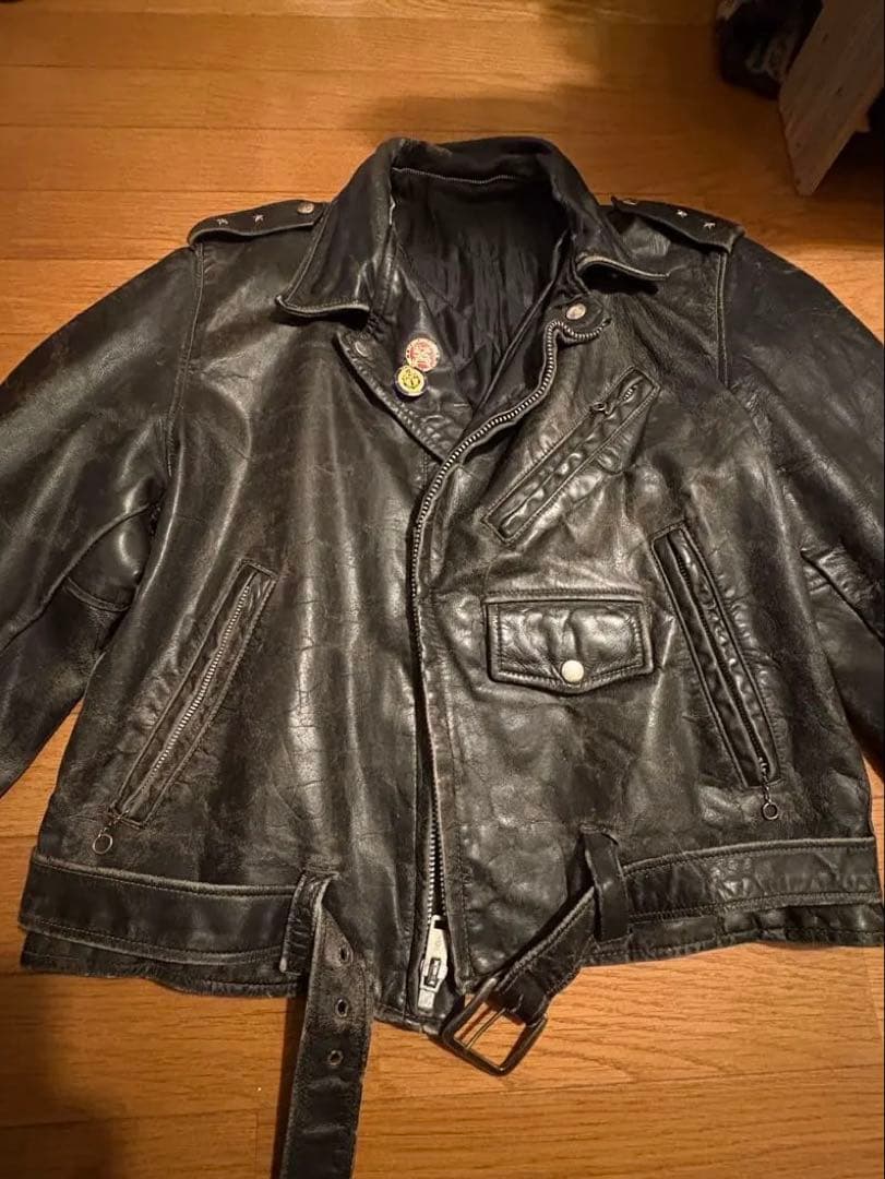 か*な様 60sダブルライダース レザージャケット 黒 Amazon | [N++A] GABRIEL 本革 メンズ 黒芯ホースハイド 50's J-22