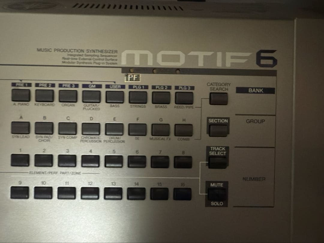 YAMAHA MOTIF6 シンセサイザー 61キー YAMAHA MOTIF6 61-Key Keyboard Synthesizer | eBay
