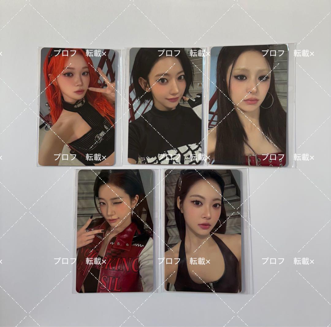 lesserafim spaghetti 東京ドーム　トレカ ラキドロ　5枚