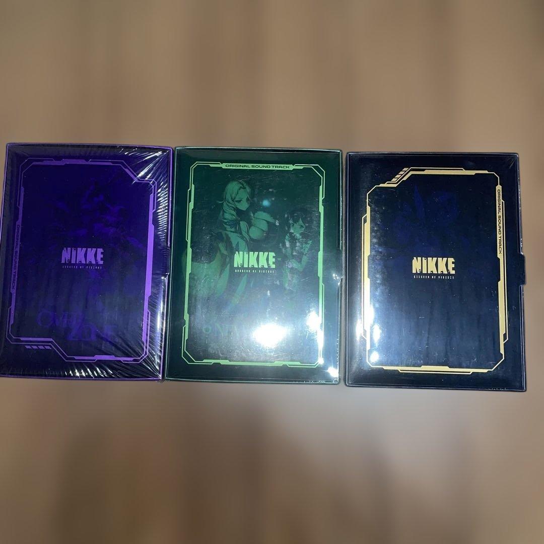 【新品未開封品】　勝利の女神NIKKE OST3種セット　特典付き Amazon.co.jp: GODDESS OF VICTORY : NIKKE OST/勝利の女神:NIKKE OST