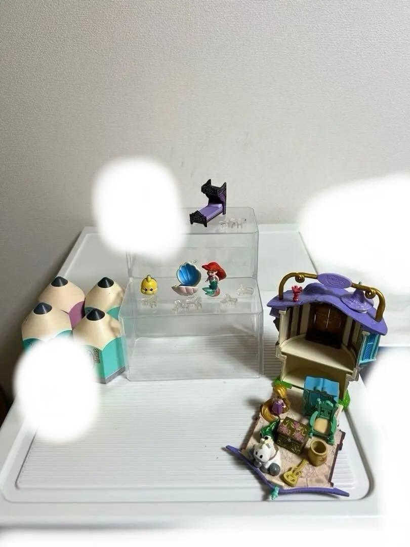 ディズニー、アニメータードール（ミニ）リトルズ、アリエル、アナ雪ベッドフィギュア Amazon.co.jp: ディズニーストア（公式）ディズニー アニメーター