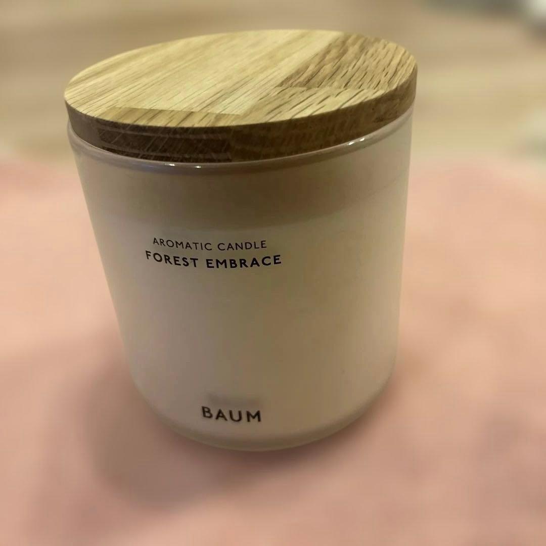 BAUM アロマキャンドル フォレストエンブレイス 230g