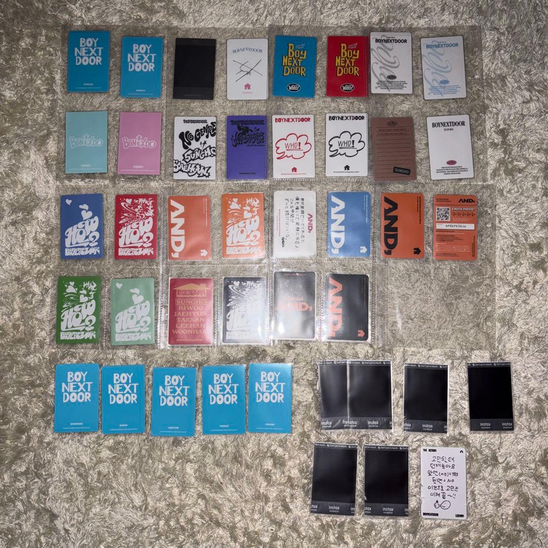 BOYNEXTDOOR ソンホ 封入トレカ ラキドロ グッズ まとめ売り - メルカリ