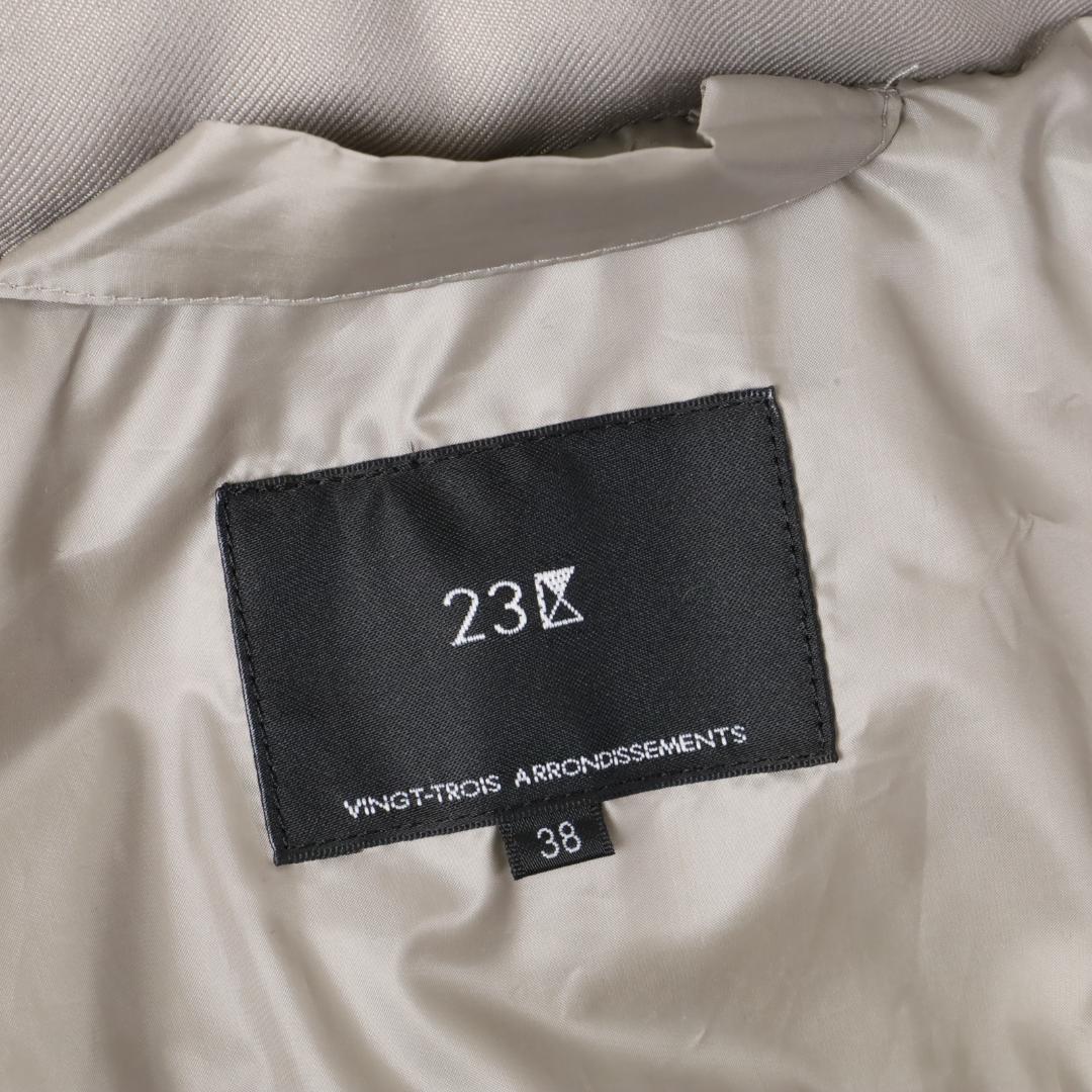 630 新品 23区 ダウン ジャケット 今季 ショート ダウコート 38 - メルカリ