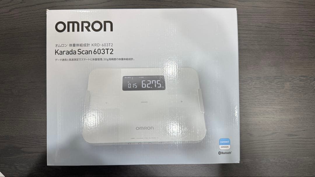 オムロン 体重 体組成計 カラダスキャン KRD-603T2-W オムロン（OMRON） 体重体組成計 体重計 KRD-603T2-BK カラダスキャン