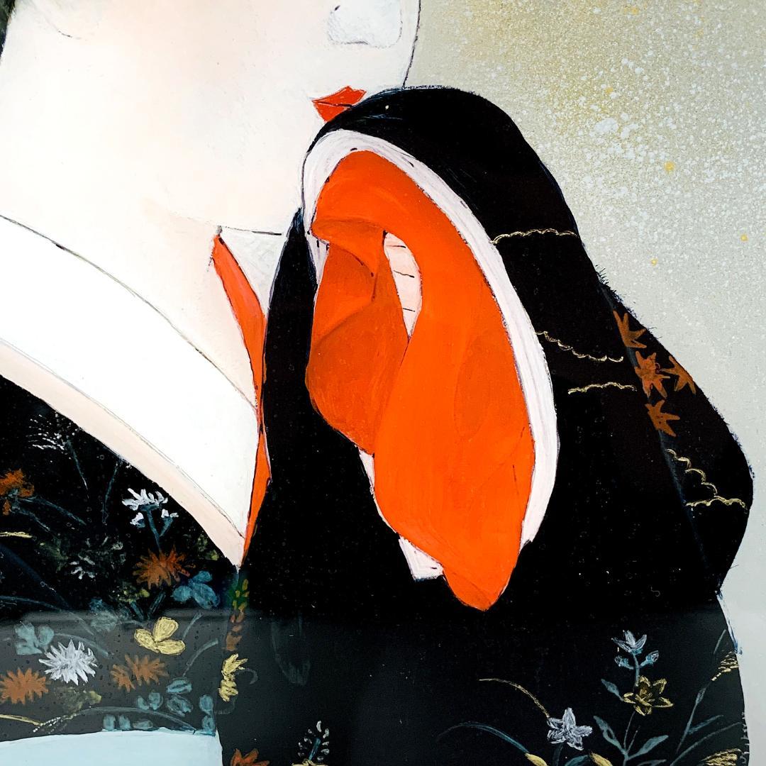 真作保証 伊東深水 日本画 美人画 画寸h39.5×w26cm R8SD22 - メルカリ