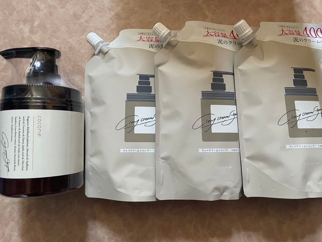 cocone クレイクリームシャンプー　モイストタイプ