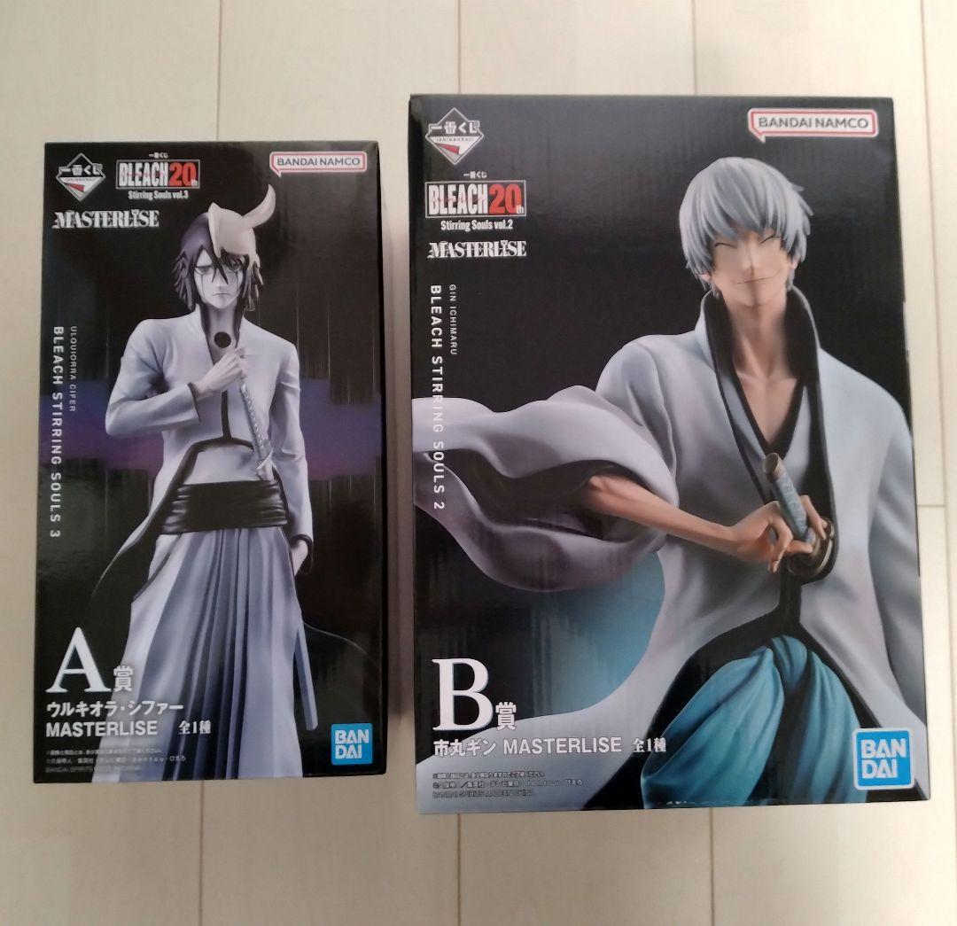 【未開封】A賞 ウルキオラ B賞 市丸ギン 一番くじ BLEACH 十刃