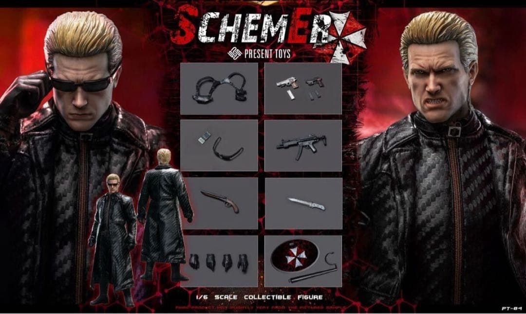PRESENT TOYS PT-SP84 バイオハザード アルバート・ウェスカー