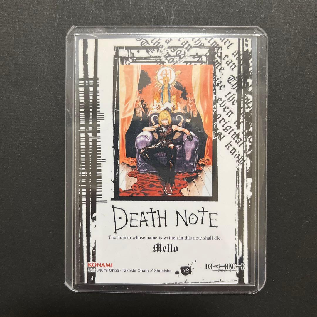 絶版】DEATHNOTE デスノート メロ スーパーレアカード［38］ - メルカリ