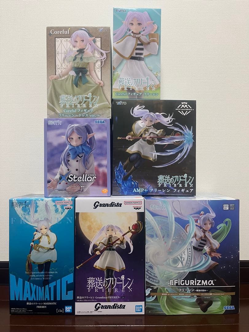 葬送のフリーレン　フィギュア　フリーレン7体セット