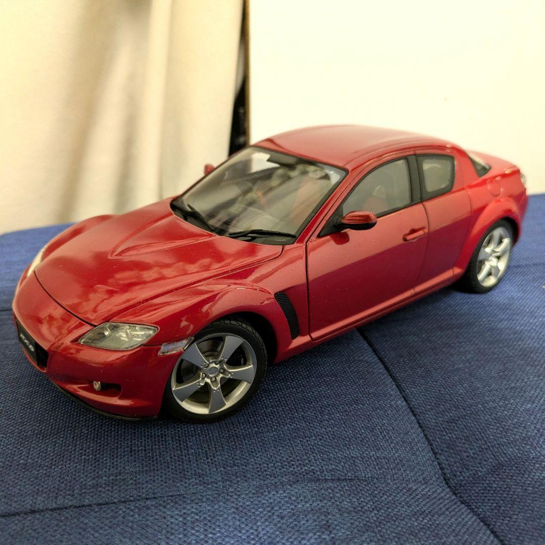Mazda RX8 ミニカー 　オートアート　ep1 1/18 ジャンク　rx7
