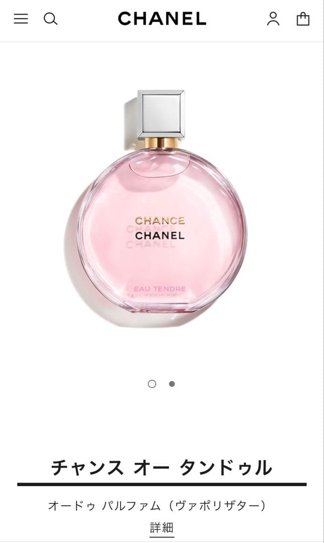 CHANEL チャンス オードゥ パルファム 100ml 【未使用に近い】