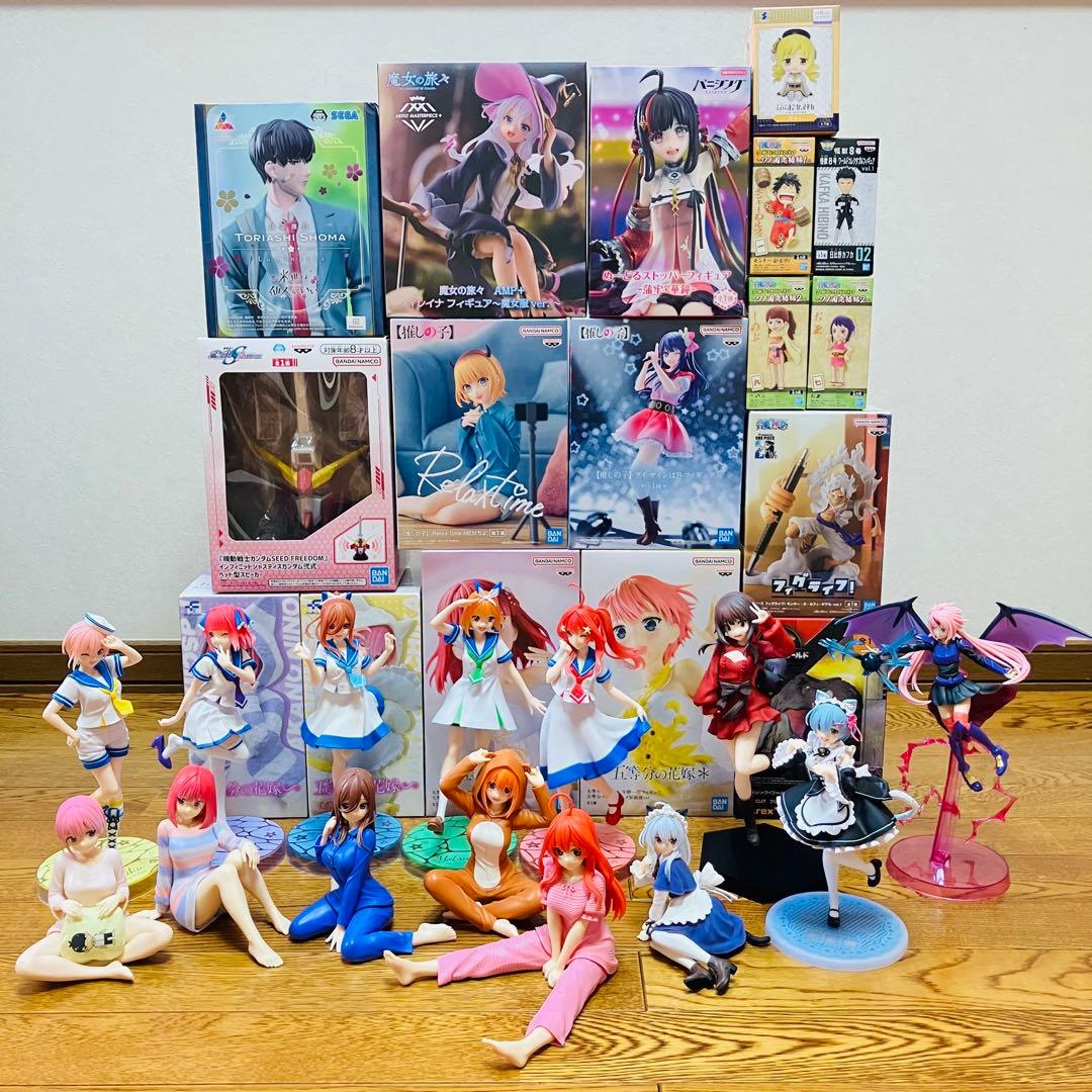 【新品未開封、中古】プライズフィギュア 31点 まとめ売り 匿名配送】新品・未開封 プライズフィギュア まとめ売り - メルカリ