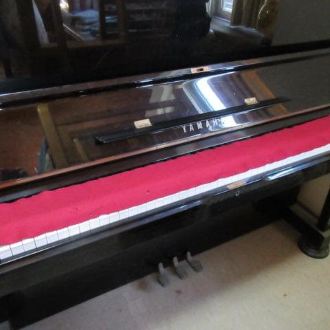 《YAMAHA》 ヤマハ アップライトピアノ U1H 〇調律カード付属〇