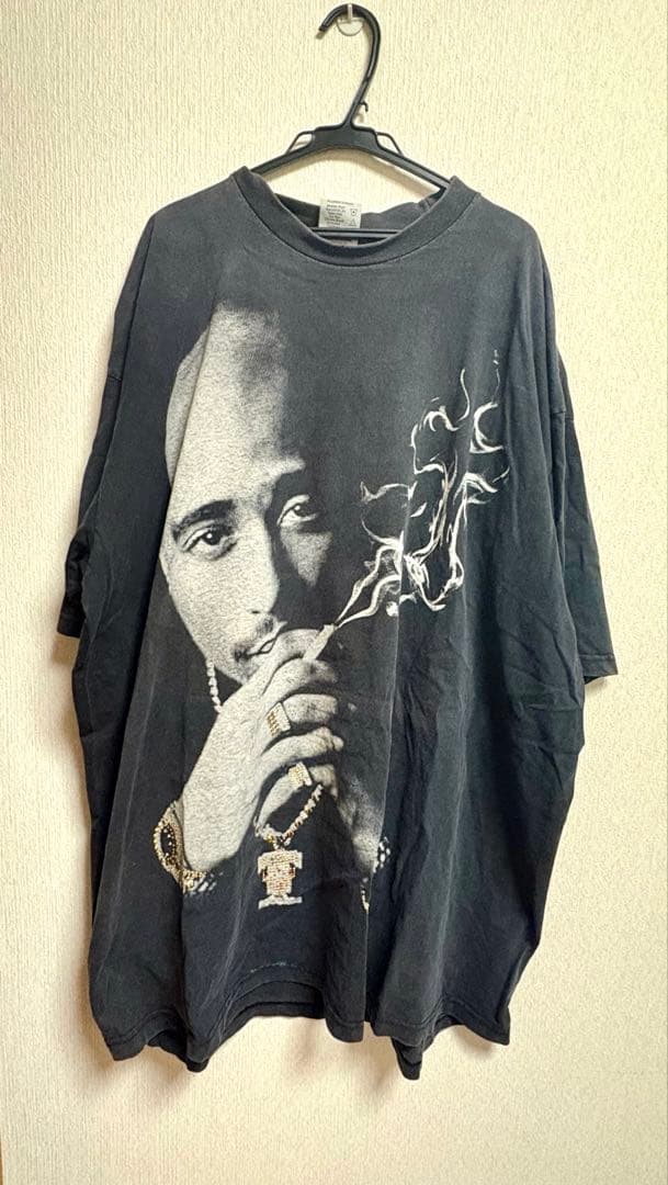2pac t hiphop シャツ Hip HOP(ヒップホップ) アーティスト- 2Pac(2パック) Tシャツの
