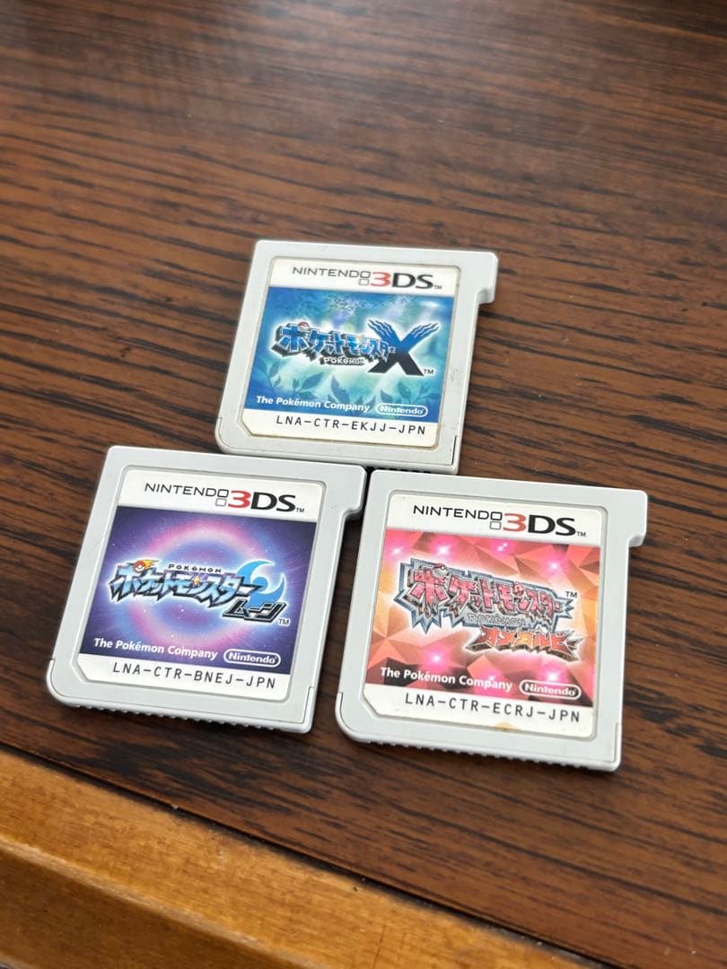 ポケットモンスター オメガルビー ムーン Xセット - メルカリ