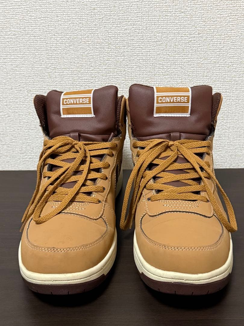 CONVERSE ブラウン ハイカットスニーカー 28㎝ - メルカリ