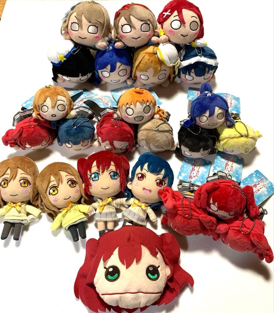 ラブライブサンシャイン　ぬいぐるみ　マスコット　セット