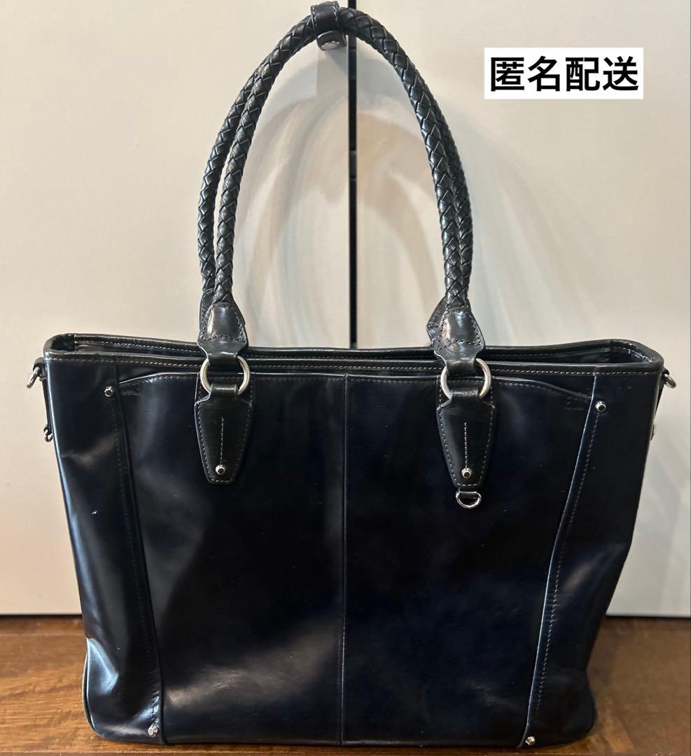 し*ち様 Kiefer neu キーファノイ トートバッグ 本革 ブラック ビジ