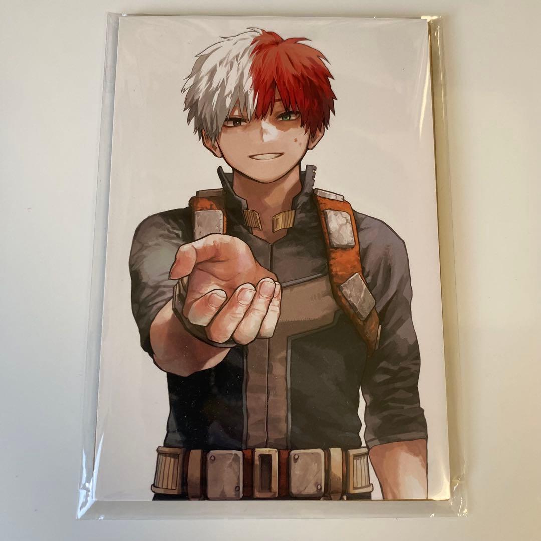 僕のヒーローアカデミア 轟焦凍 イラストカード 42巻特典 - メルカリ