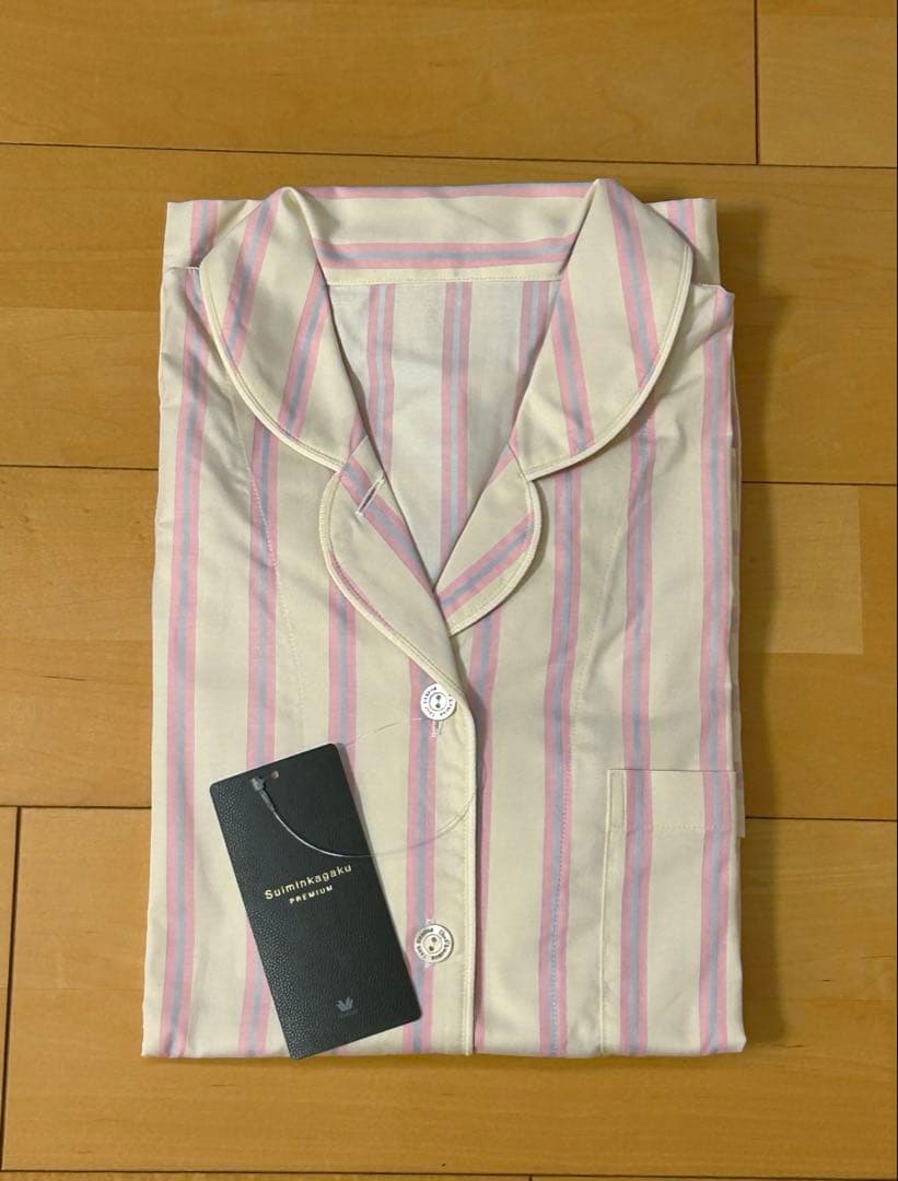 ワコール プレミアム 睡眠科学 パジャマ コットン 長袖 M 新品 説明文要確認