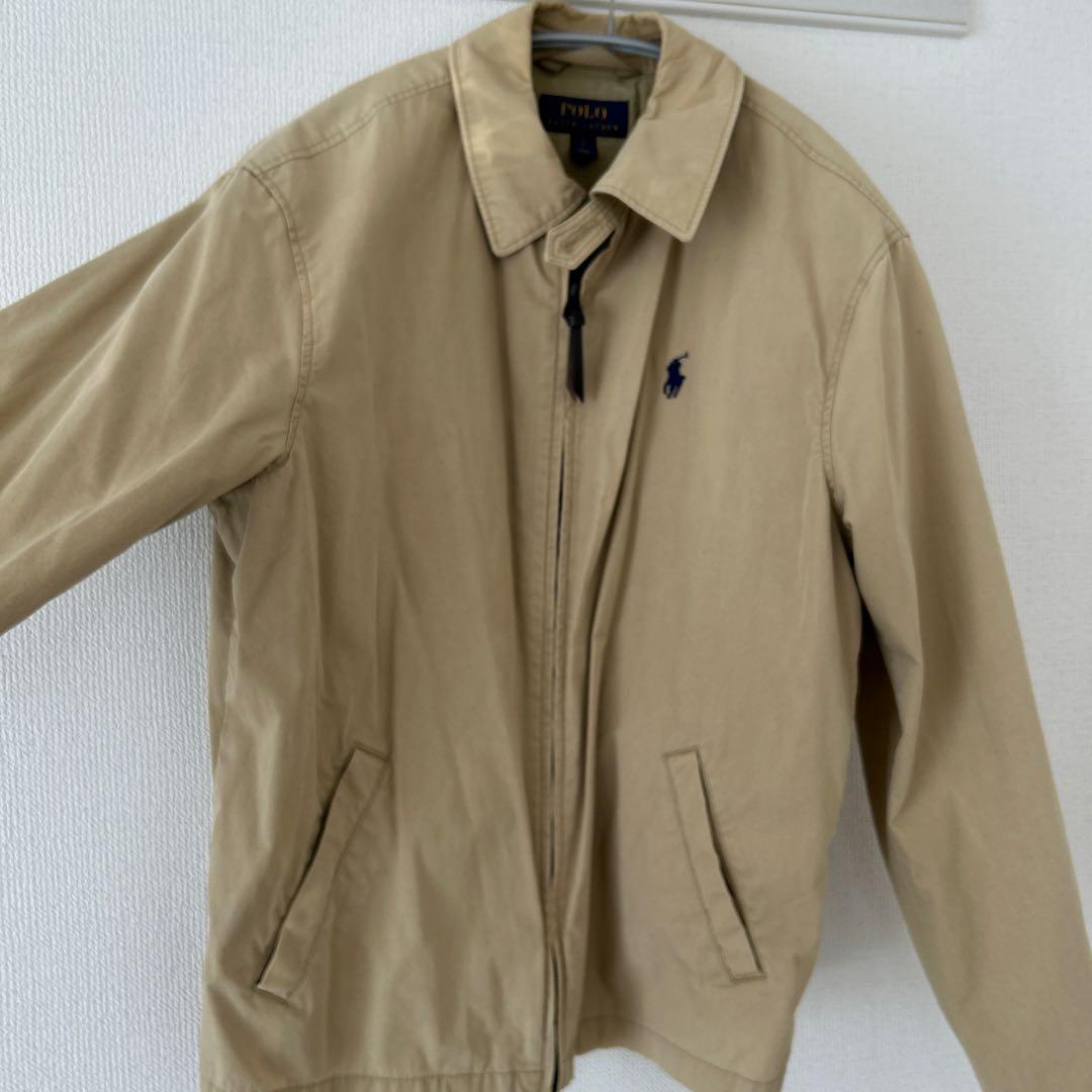 Polo Ralph Lauren ベージュ ジャケット POLO RALPH LAUREN（ポロ・ラルフローレン） フロントジップアップ