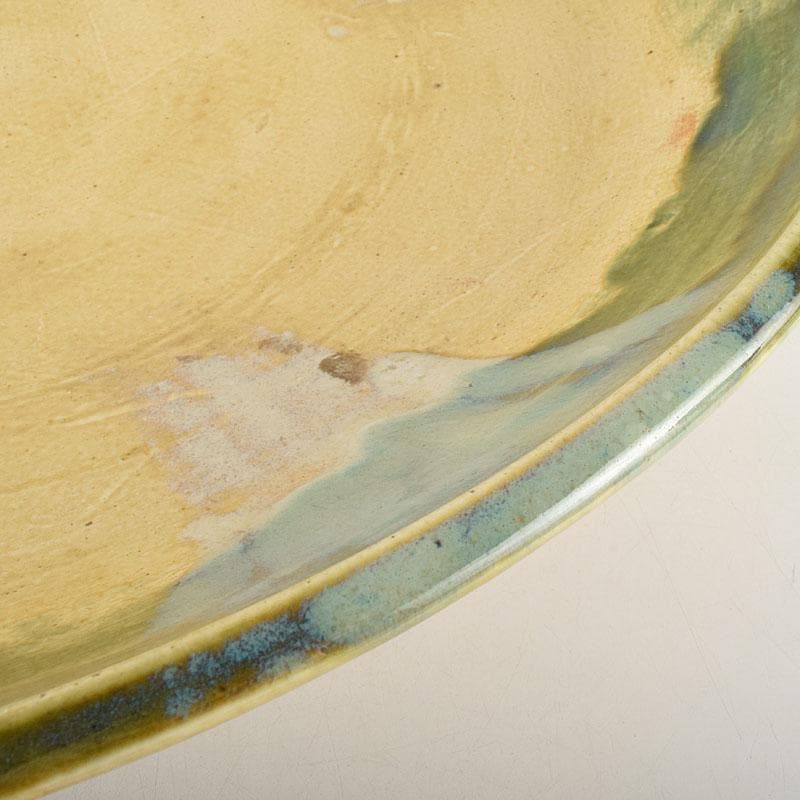 北大路魯山人作 黄瀬戸 大皿 約53cm 黒田陶々庵極め箱 F R9498H - メルカリ