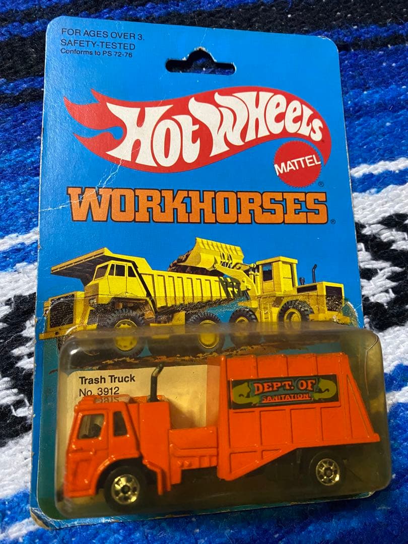 ミニカー Hot Wheels TRASH TRUCK 1982