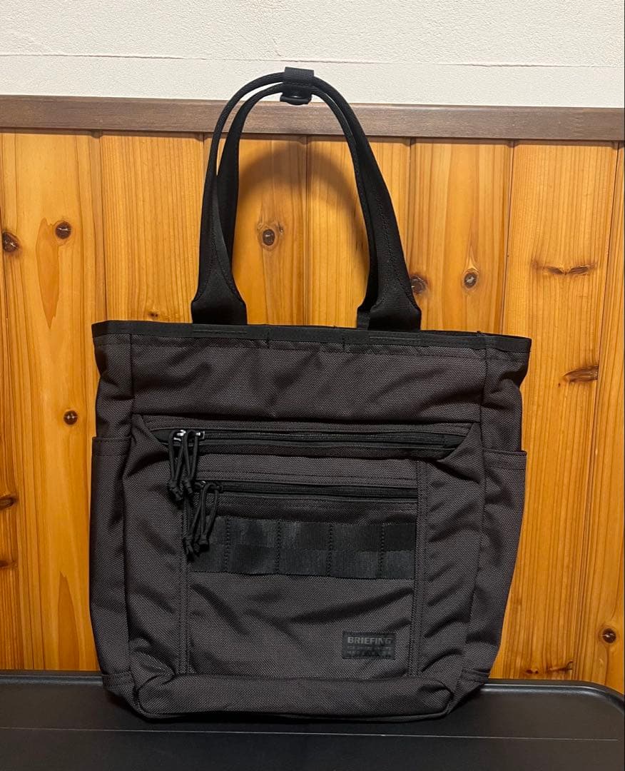 UNITED ARROWS別注 BRIEFING PC TOTE ダークグレー