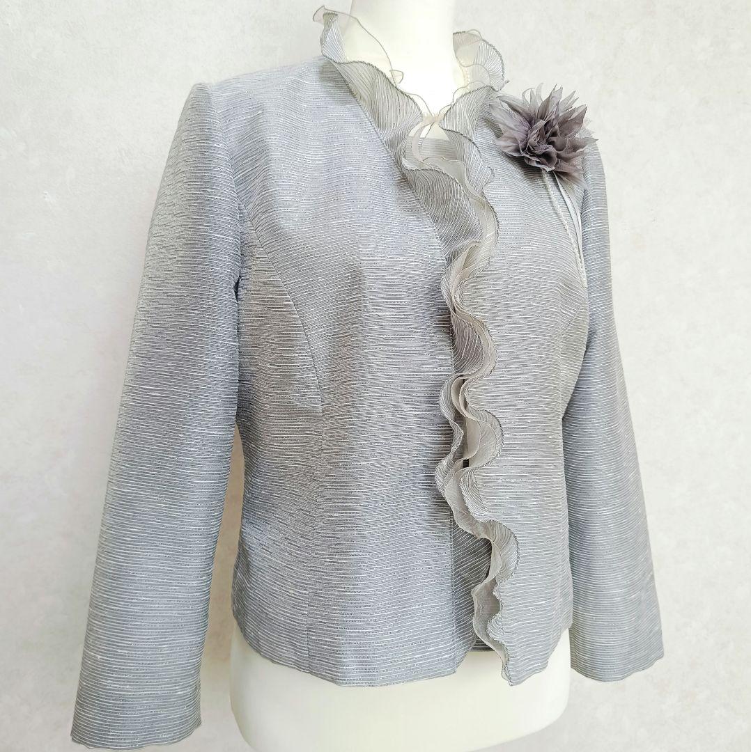 東京ソワール アプロベリー 米沢織 シルク使用 フォーマルジャケット L〜LL