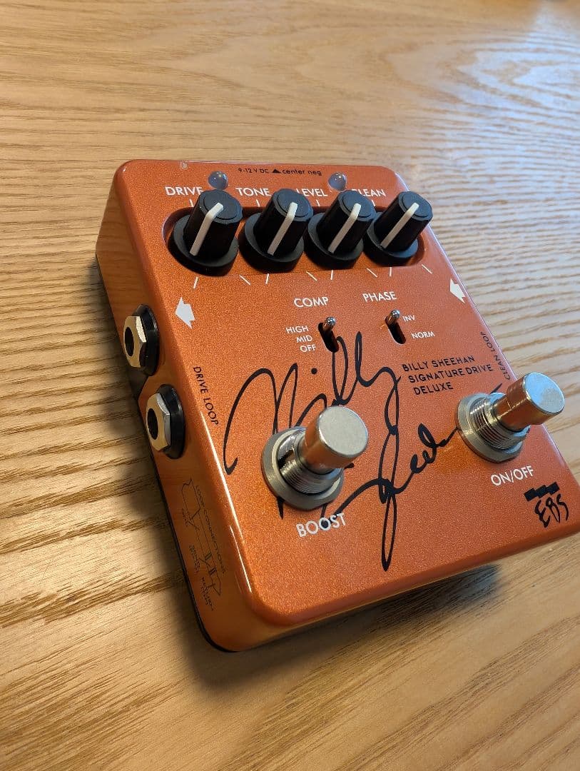 ギター Billy Sheehan Signature Drive DELUXE Ebs Billy Sheehan Ultimate Signature Drive Pedal | Frete grátis