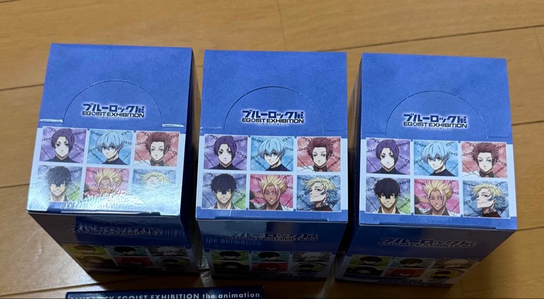 ブルーロック展　缶バッジBOX　3個セット