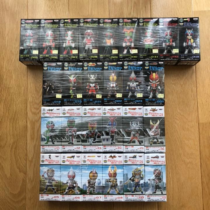 新品未開封　仮面ライダー　ワールドコレクタブル フィギュア　ワーコレ