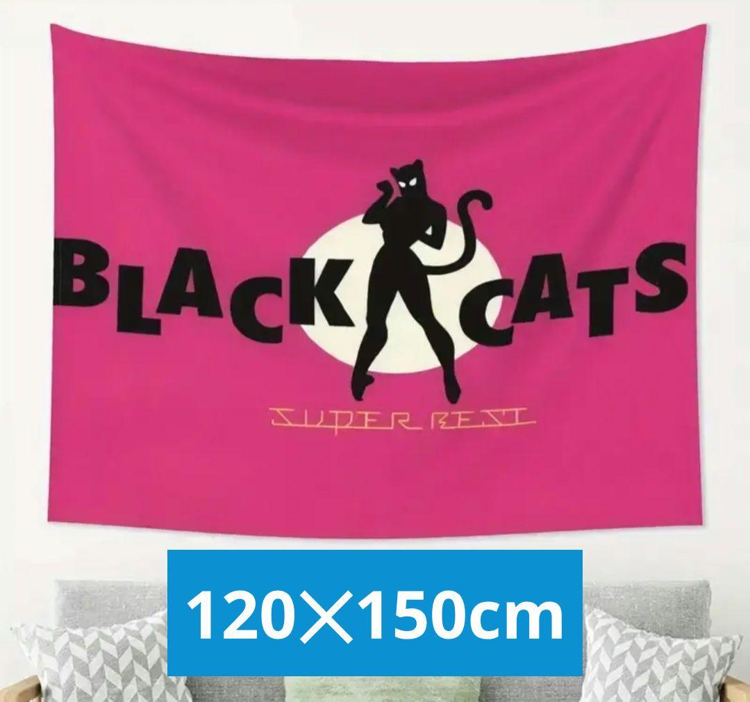 BLACK CATS ブラックキャッツ タペストリー クリームソーダ ティミー