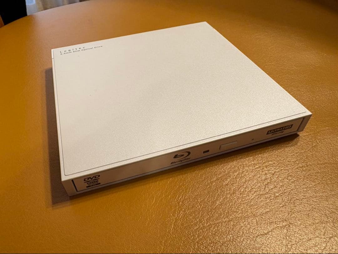 Logitec LBD-PWA6U3LWH 外付けブルーレイディスクドライブ