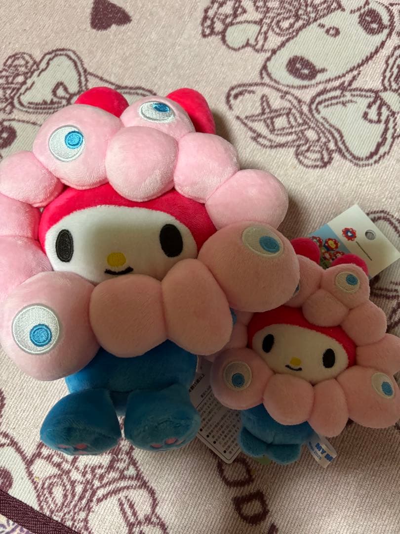 サンリオ　ミャクミャク　マイメロディ マイメロ ぬいぐるみ　マスコット