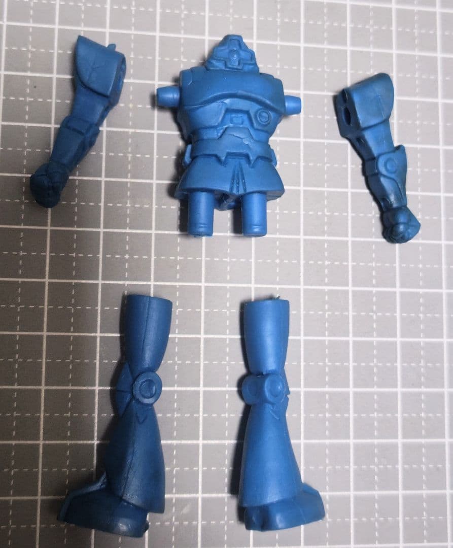 未使用 1979 クローバー合体消しゴムシリーズガンダムモビルスーツ