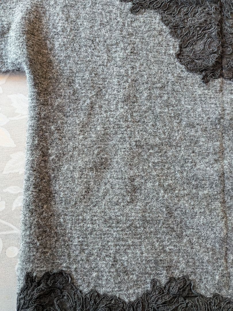 ダイアグラム＊レース付プルオーバー セーター - メルカリ