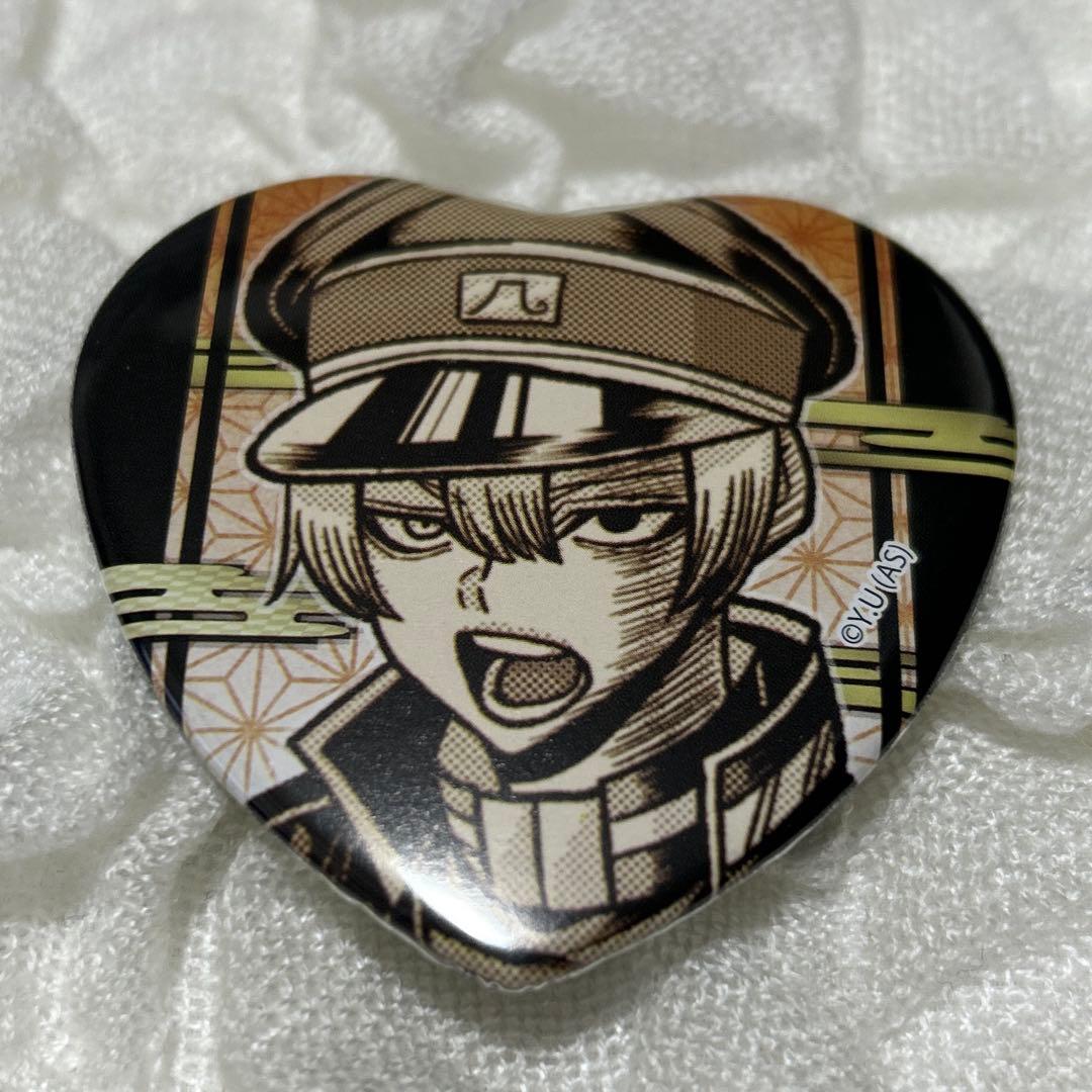 桃源暗鬼 ハート型缶バッジ 鬼国隊 不破真一 - メルカリ