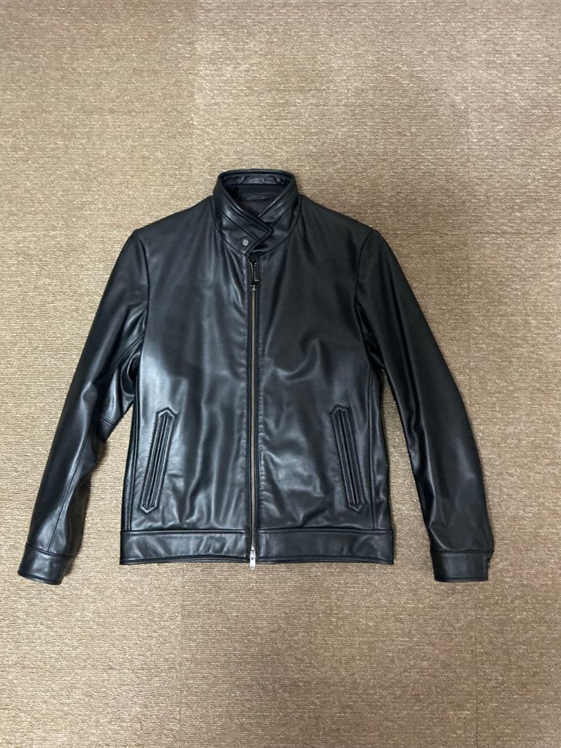 MICHEL  HOMME ラムレザーブルゾン ラムレザーMA-1型ブルゾン(その他のコート・ブルゾン) | MICHEL KLEIN