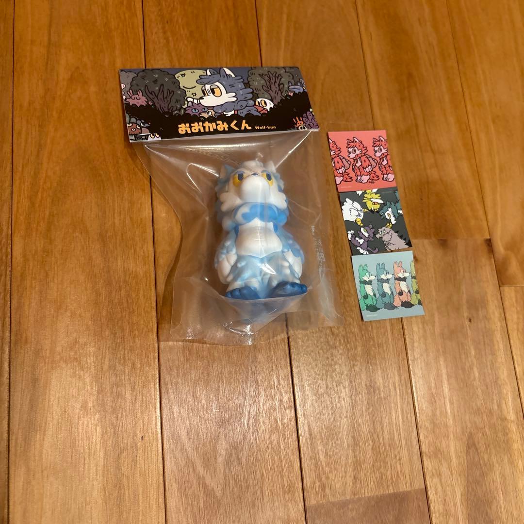 新品 あらいきりこ おおかみくん ソフビ 青空 マーブル - メルカリ
